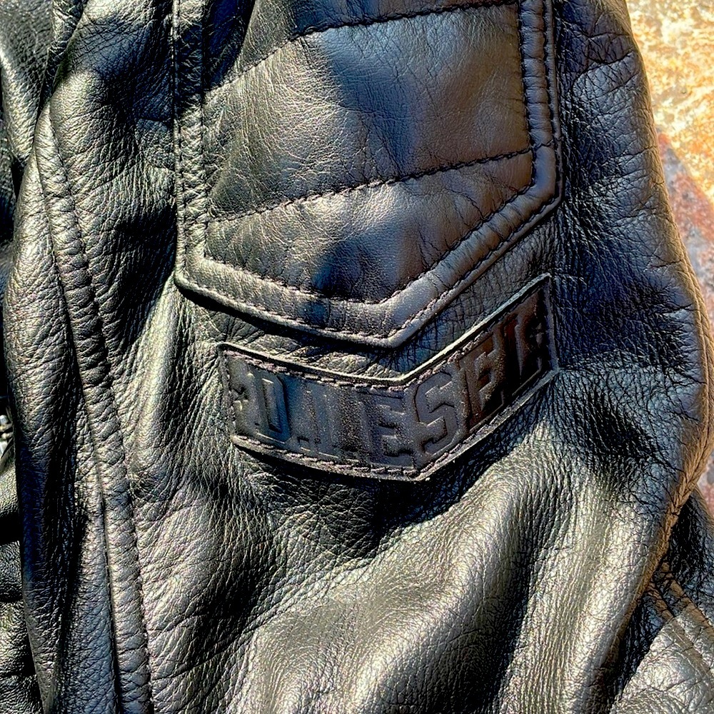 Diesel leather jacket - Picture 9 of 14